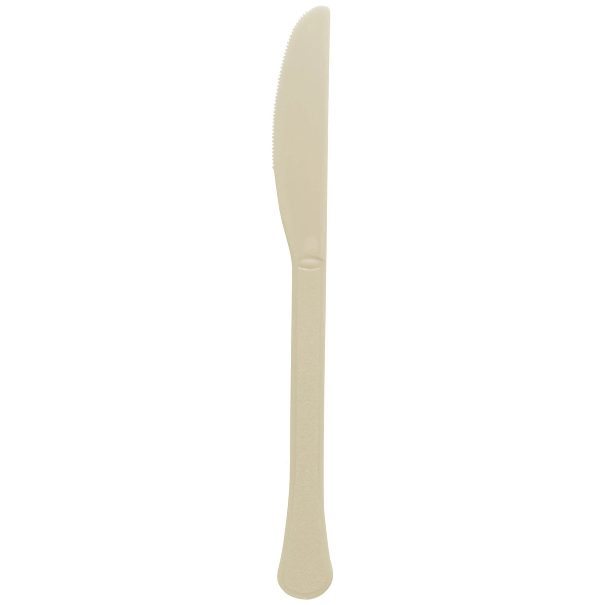 Heavyweight Vanilla Plastic Knives, 50-pk - Case of 12