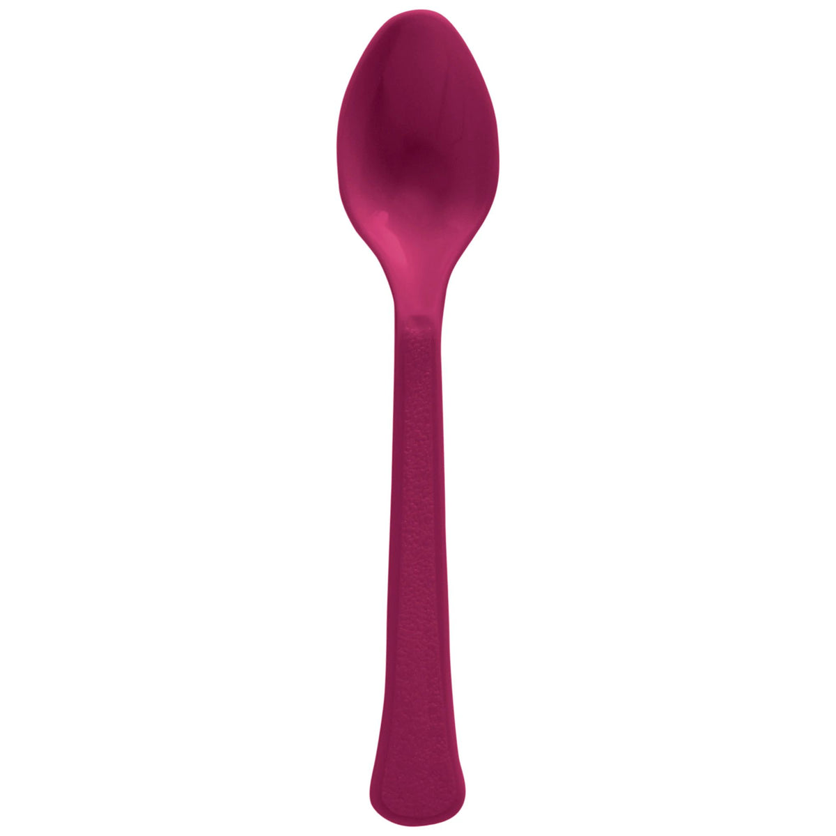 Heavyweight Berry Plastic Spoon, 20-ct - Case of 72