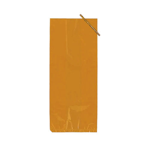 4 In. x 9 In. Orange Poly Bags | 192 Count