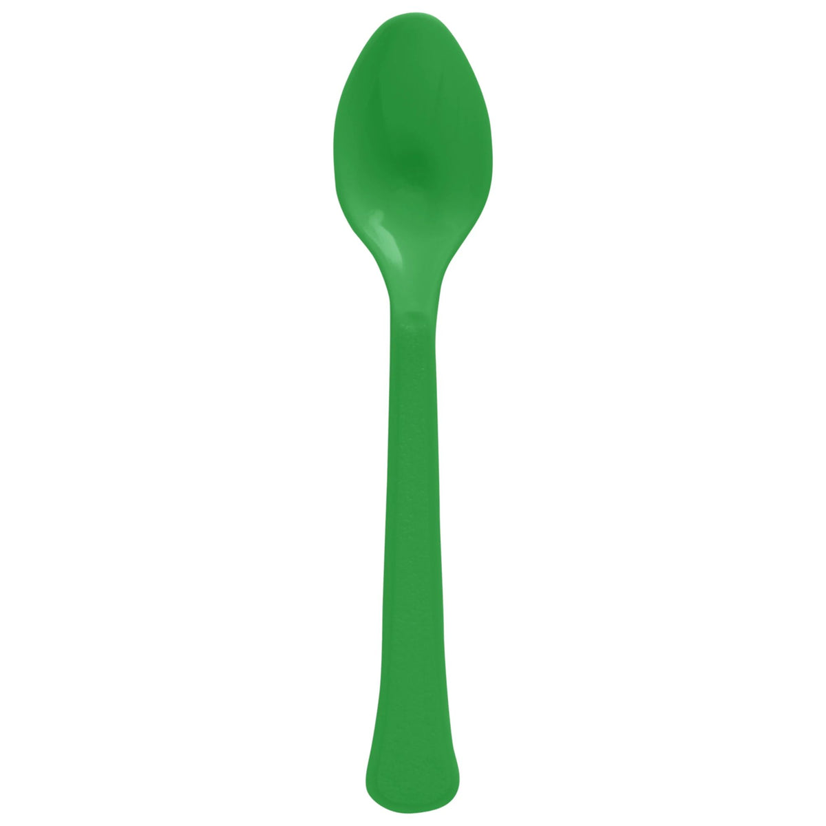 Festive Green Plastic Spoon, 20-ct - Pack of 12