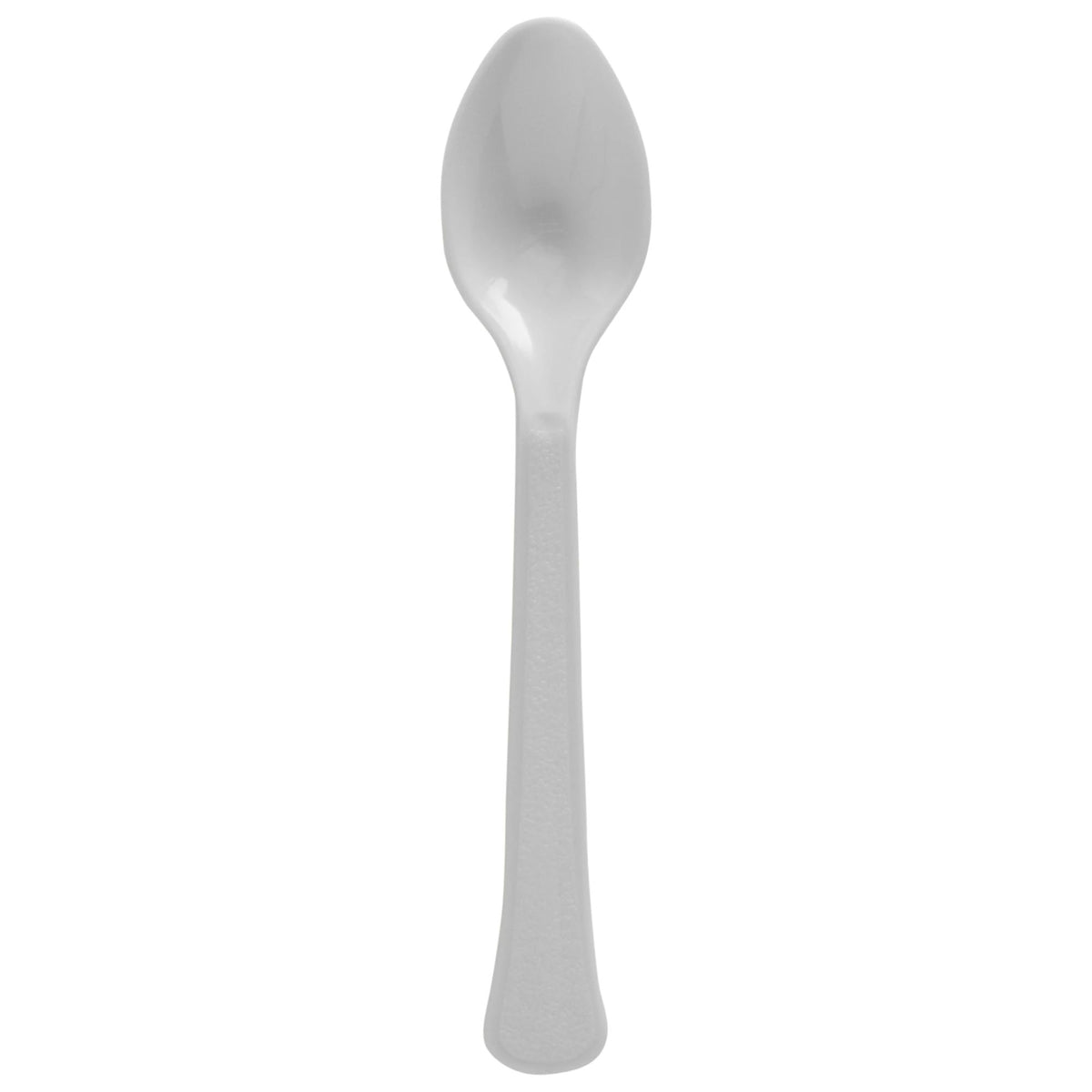 Silver Plastic Spoon, 20-ct - Pack of 5