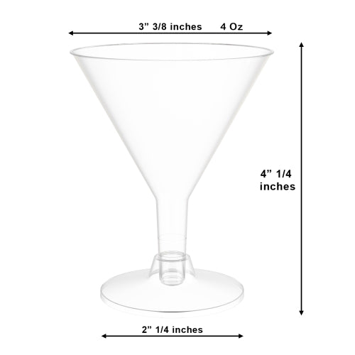 Cocktail Glasses | 30 Count