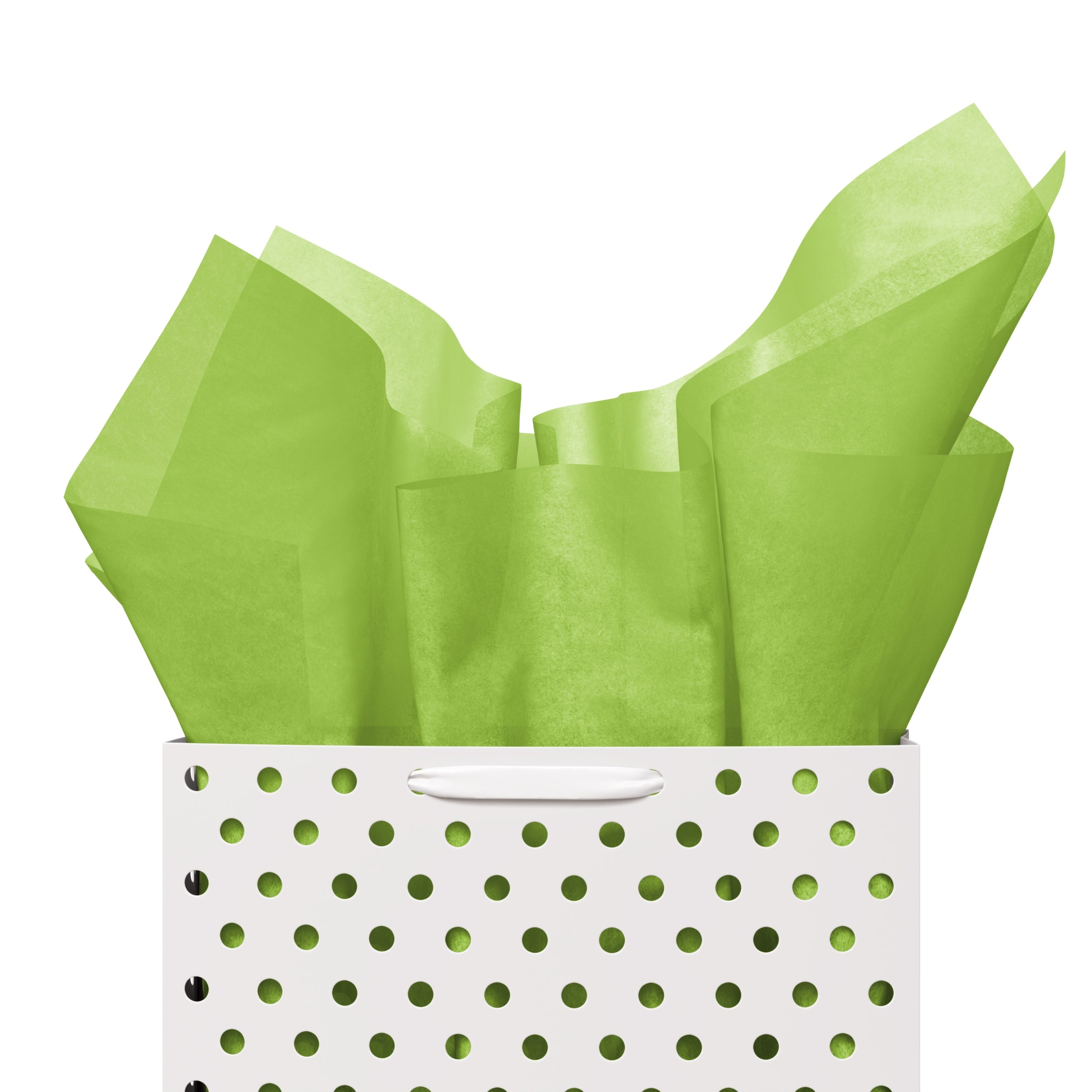 15 In. x 20 In. Lime Green Tissue Paper | 240 Sheets