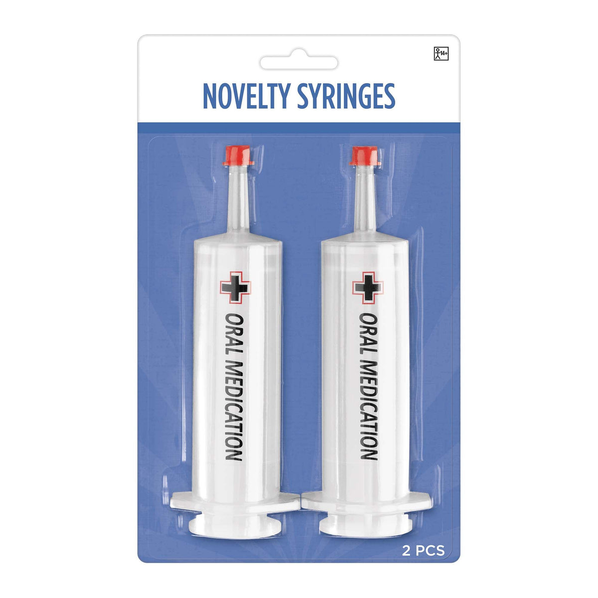 Oral Medication Syringes, White, One Size, 2-ct - Case of 54