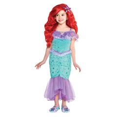 Disney The Little Mermaid Ariel Princess Dress, Blue/Purple, Assorted Sizes - Case of 10