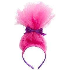 Trolls Poppy Tulle Headband, Pink/Purple, One Size - Case of 48