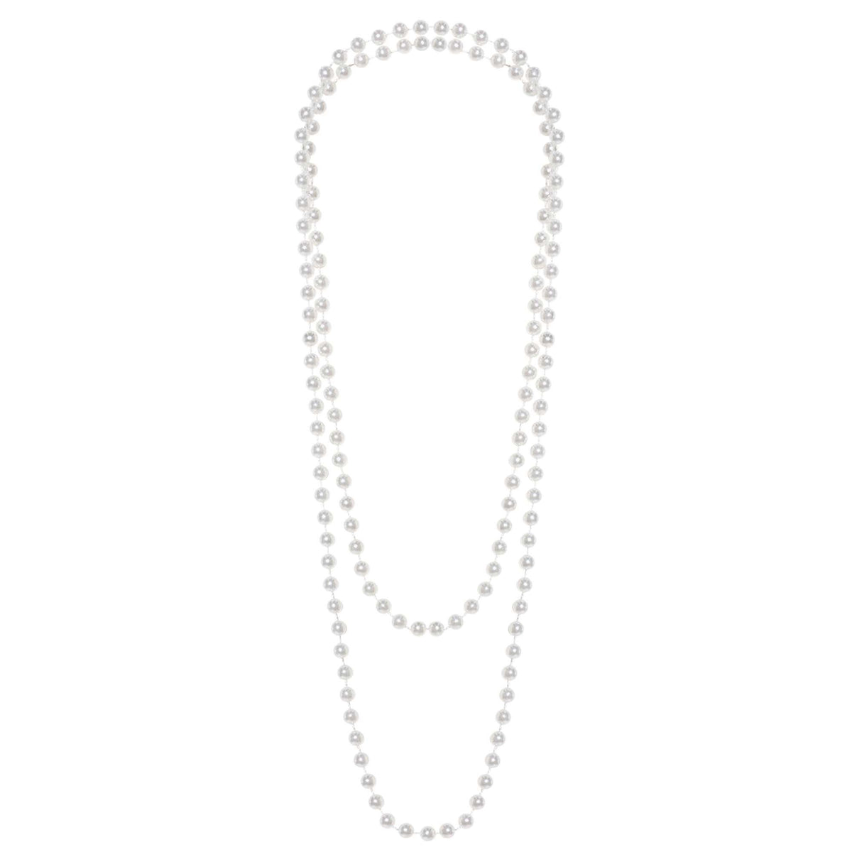 1920s Faux Pearl Necklace Choker - Costume Jewelry Accessory - Pack of 6