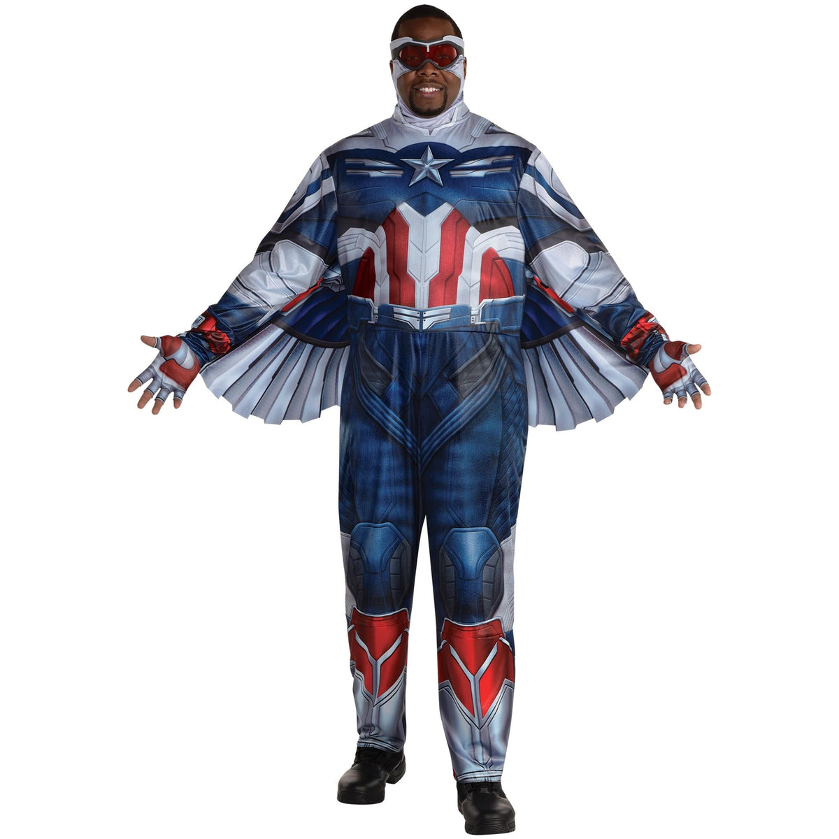 Captain America Costume for Adults - Case of 10