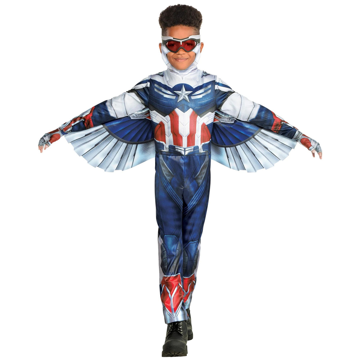 Marvel Falcon & Winter Soldier Captain America Costume for Boys - Case of 10