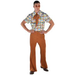 Men's 60s Groovy Costume Set - L/XL - Case of 10