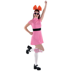 Blossom Powerpuff Girls Women's Costume - L/XL - Pack of 2