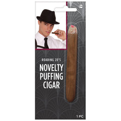 1920s Cigar, Brown, One Size, Wearable Costume Prop - Pack of 3