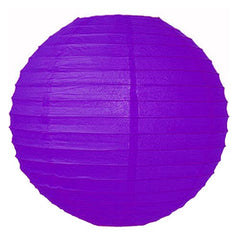 10 In. Purple Paper Lantern | 4 Count