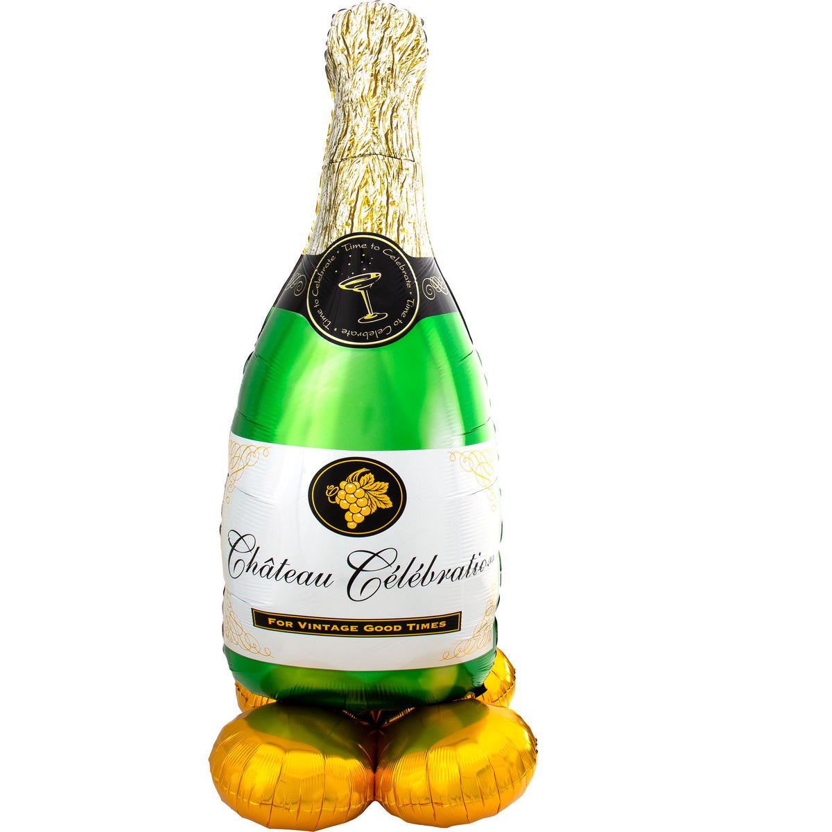 Airloonz Champagne Bottle Balloon - 50 Inch - Case of 24