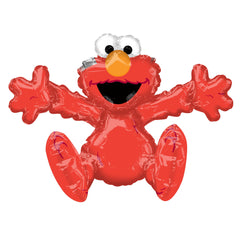 Elmo Sesame Street Foil Balloon Sitter - Pack of 6