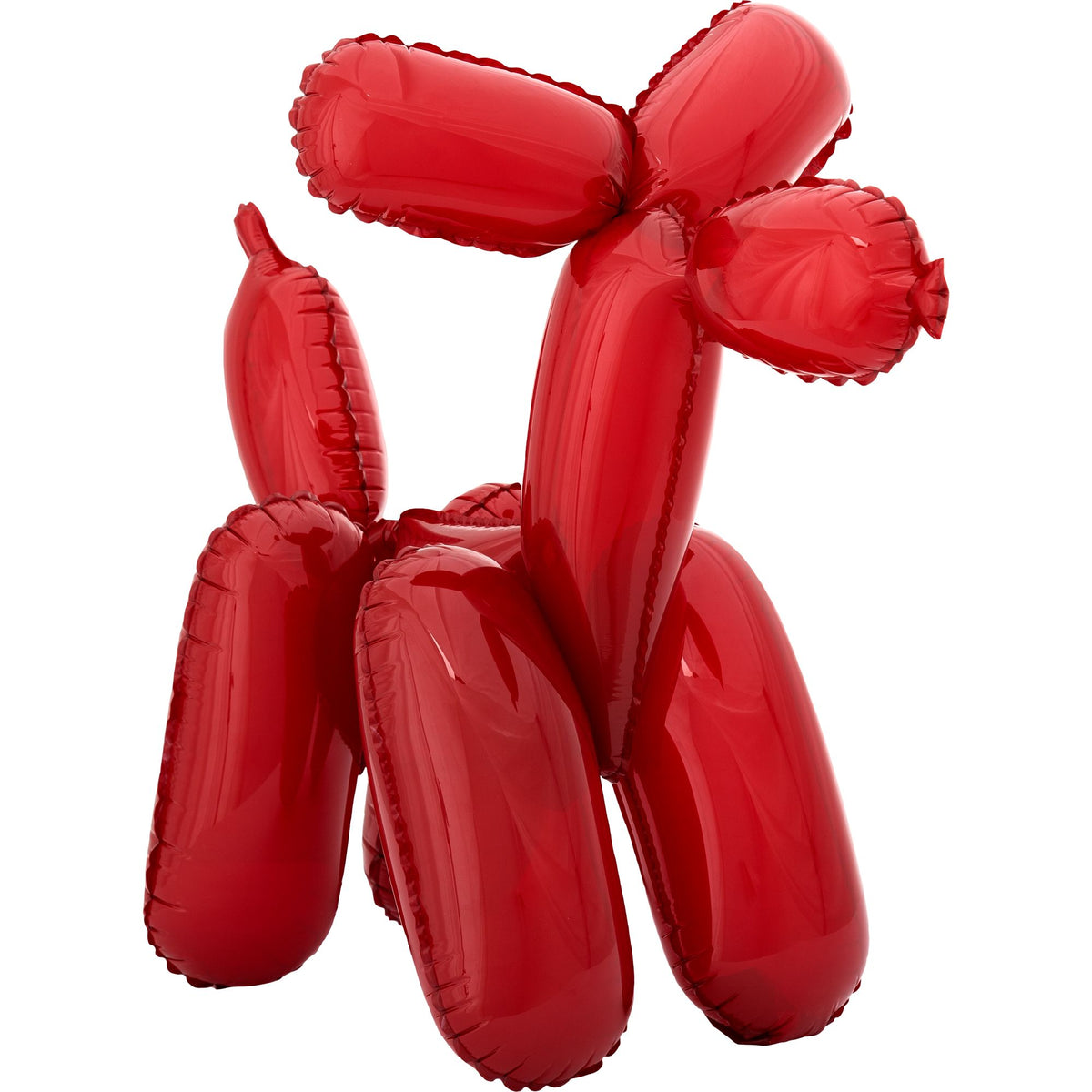 Deluxe Red Balloon Dog Mylar Sitter - Pack of 6