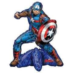 Captain America Avengers Foil Balloon - Case of 48