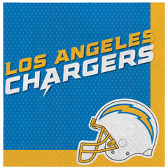 Los Angeles Chargers Lunch Napkins, 36-ct - Pack of 6