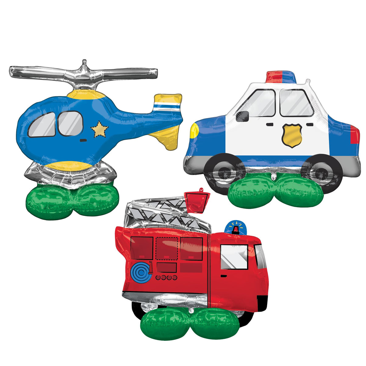 First Responders Airloonz Balloon Set - Case of 9