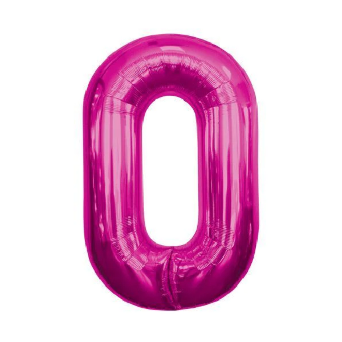 34 In. Mylar Pink Number 0