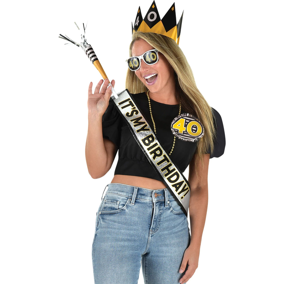 Regal 40th Birthday Party Kit - Case of 24