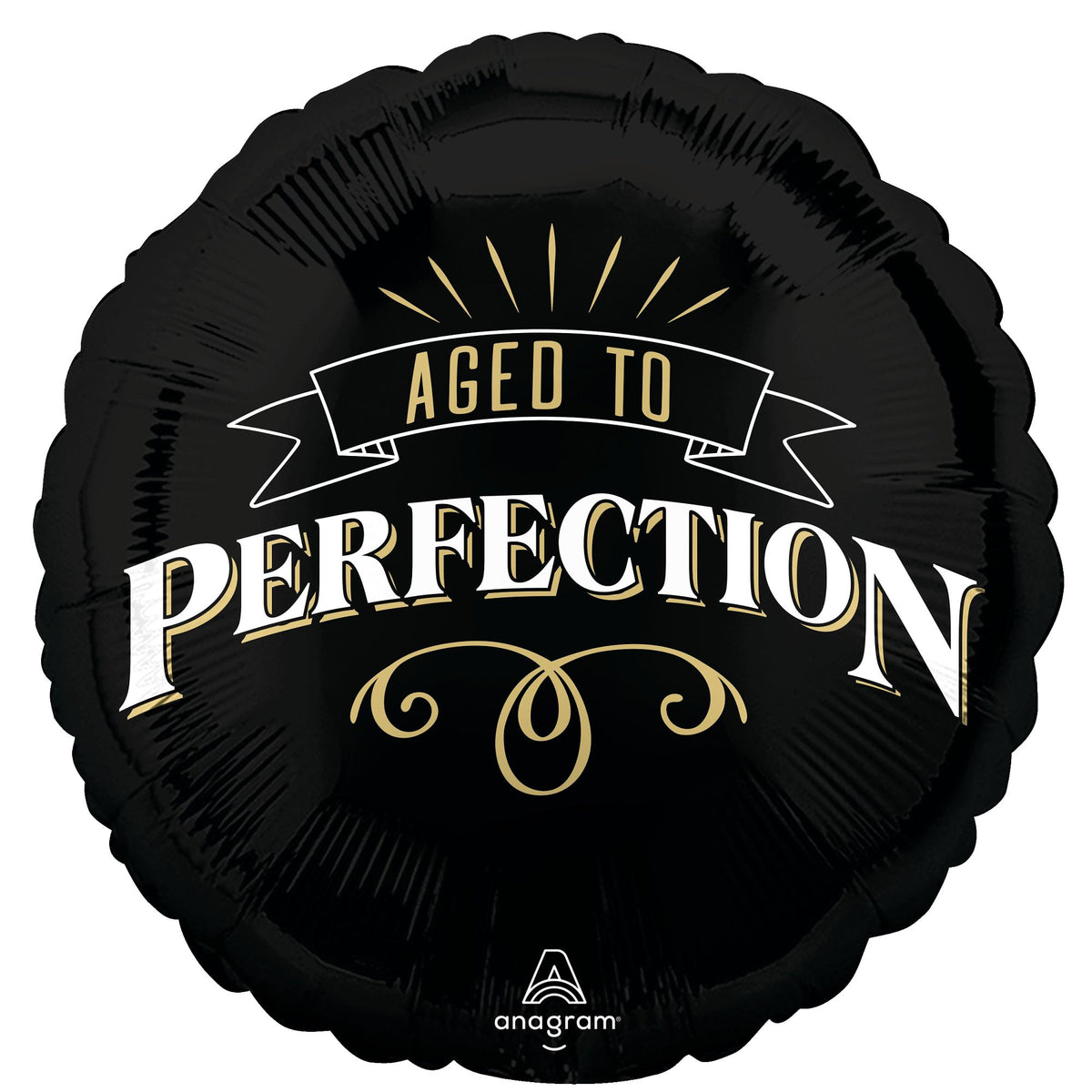 Aged to Perfection 18-Inch Foil Balloon - Pack of 2