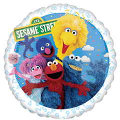 Sesame Street Foil Balloon - 18-Inch Mylar - Pack of 5