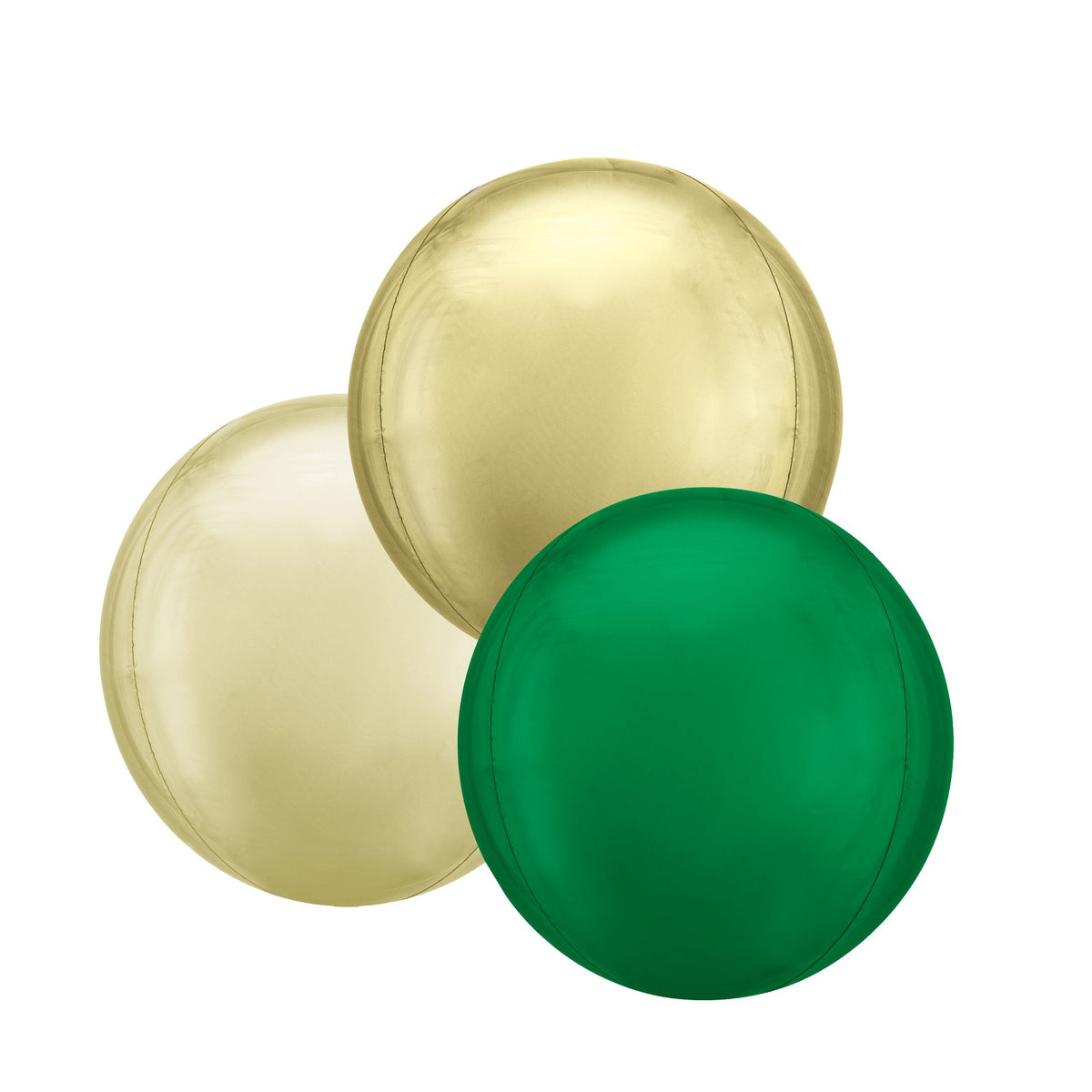 Metallic Geometric Foil Balloon Set - Pack of 3