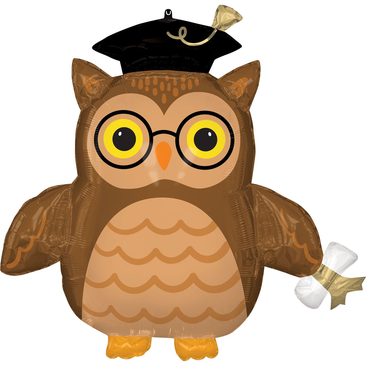 Wise Owl Graduation Foil SuperShape Balloon - Pack of 2