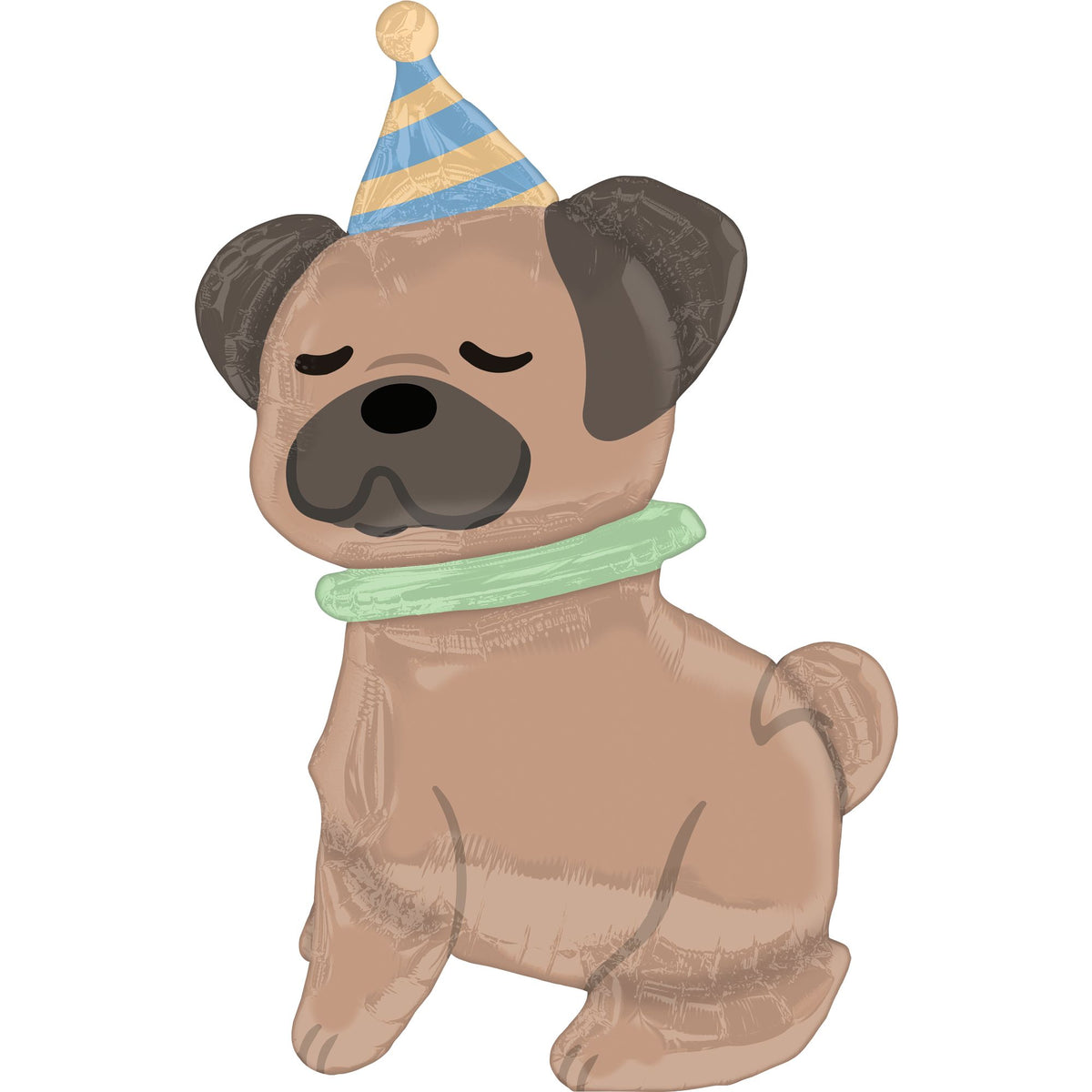 Pawesome Puppy Gliding Foil Balloon - Pack of 3