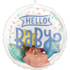 Sweet Baby Icons Foil Balloon - Pack of 5