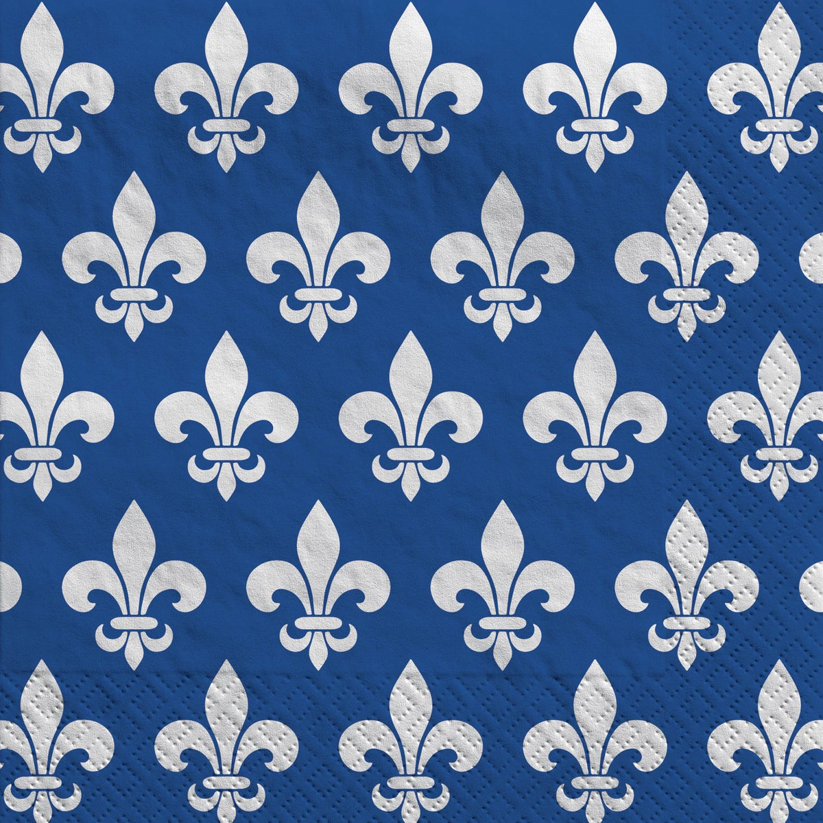 Canadian National Day Fleur-de-lis Luncheon Napkins, 16-ct - Pack of 3