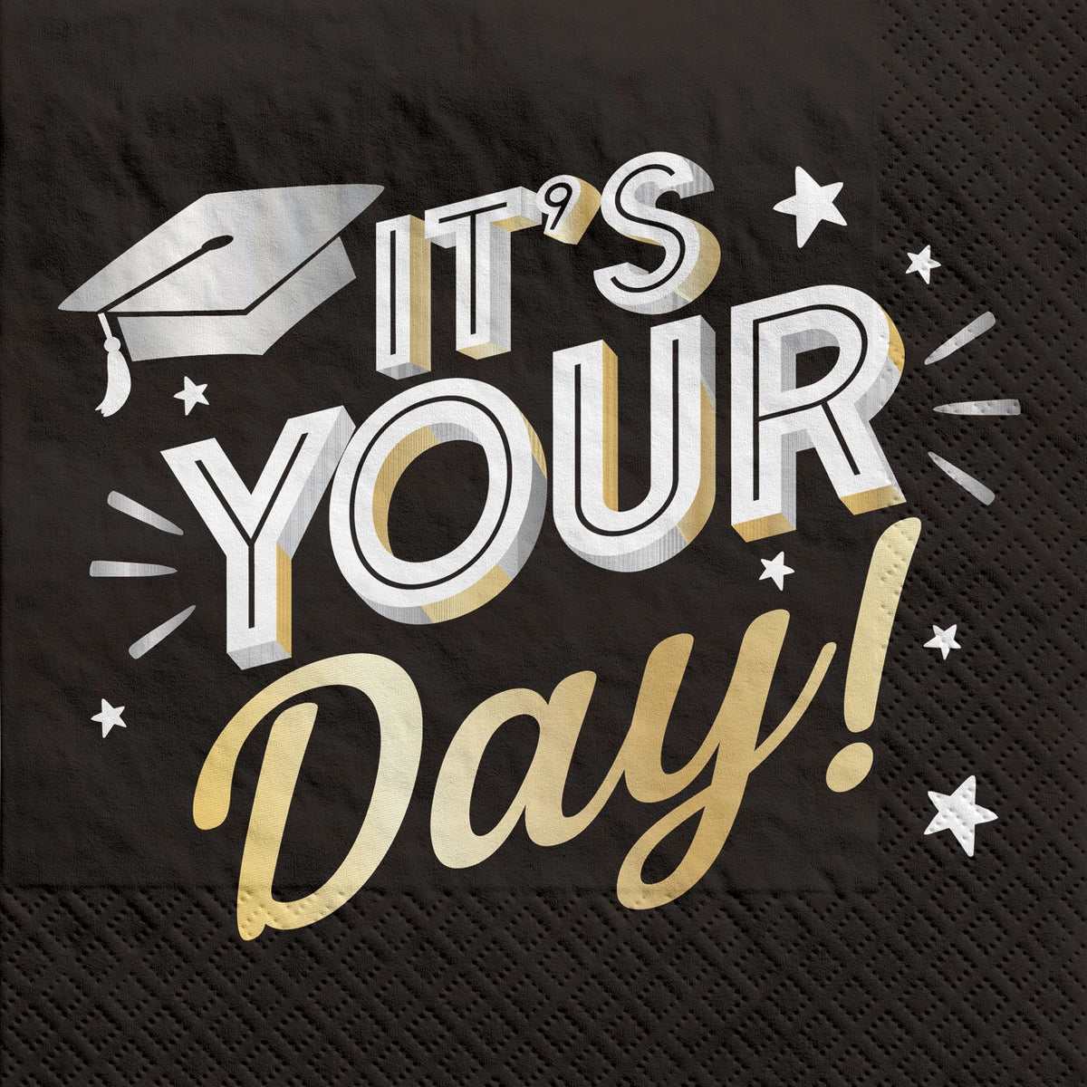 It's Your Day Graduation Luncheon Napkins, 16-ct - Pack of 12