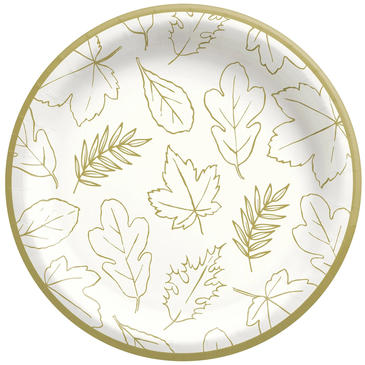 Elegant Thanksgiving 6.75-inch Paper Plates, 8-ct - Pack of 3