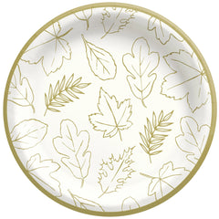 Elegant Thanksgiving 6.75-inch Paper Plates, 8-ct - Case of 120