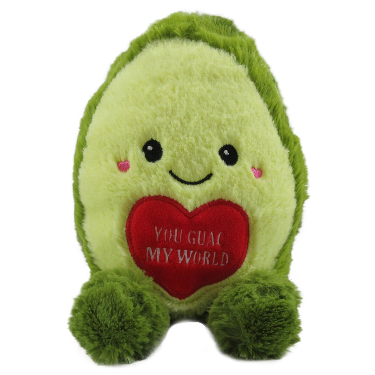 Valentine's Day Avocado Plush Stuffed Toy for Valentine's/Anniversary Gift - Case of 12