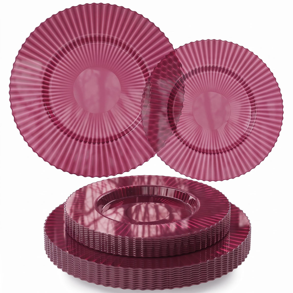 Mahogany Gemstone Plastic Combo Set | 100 11 In. + 100 9 In.