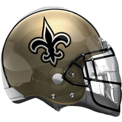 New Orleans Saints Helmet Foil Super Shape Balloon - 21-inch - Case of 50