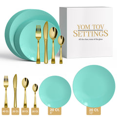 140 Piece Cascade Combo Set | Serves 20 Guests