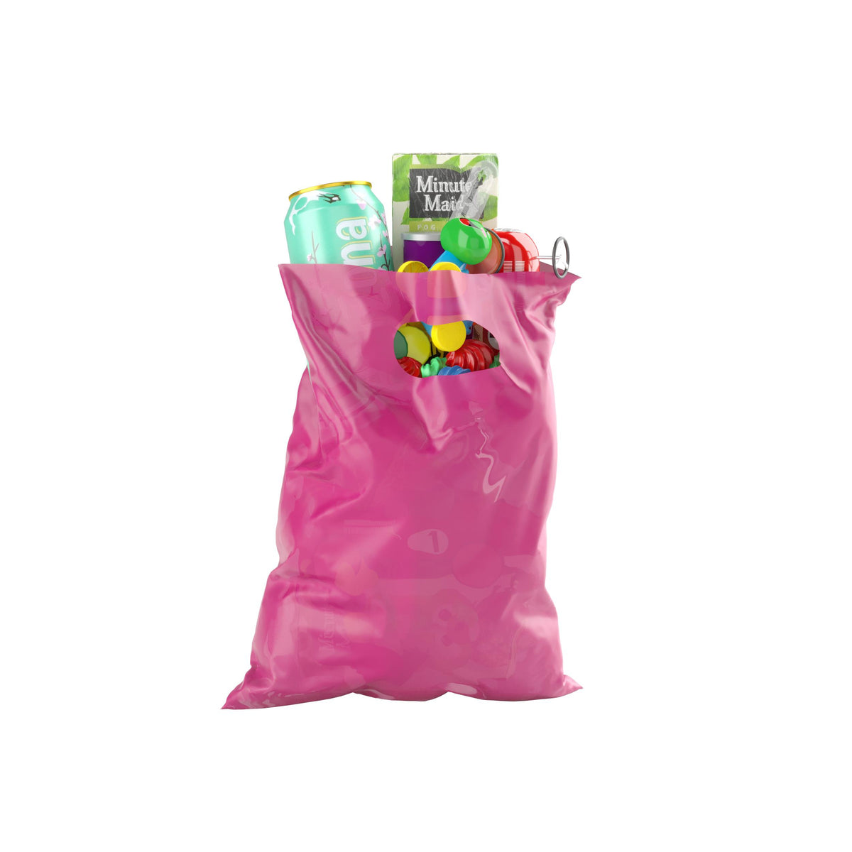 Cerise Party Loot Bags | 80 Count