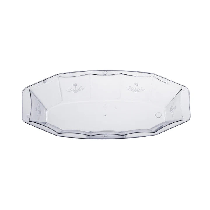 15 Oz. Clear Plastic Serving Boat | 25 Count