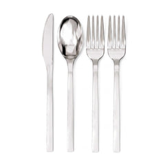 480 Piece Mod Silver Full Cutlery Combo Set