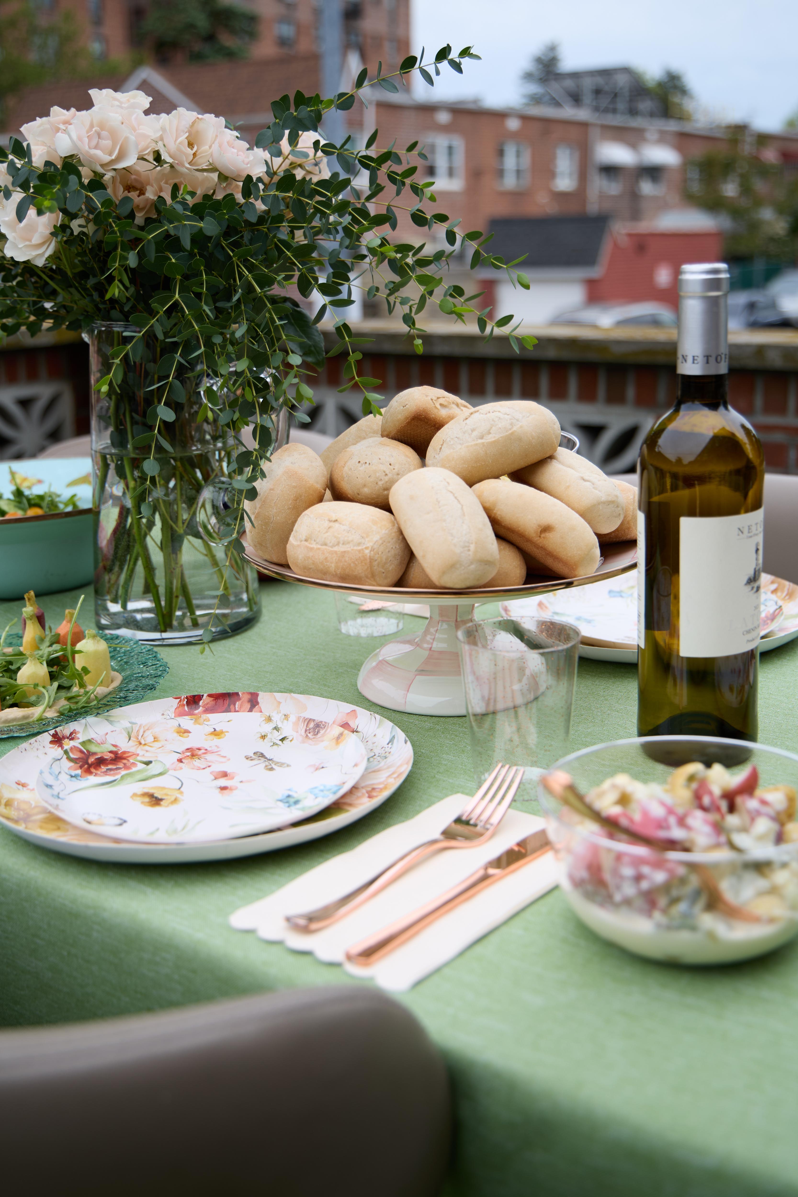 Service for 48 | Shabbos in Soft Botanicals