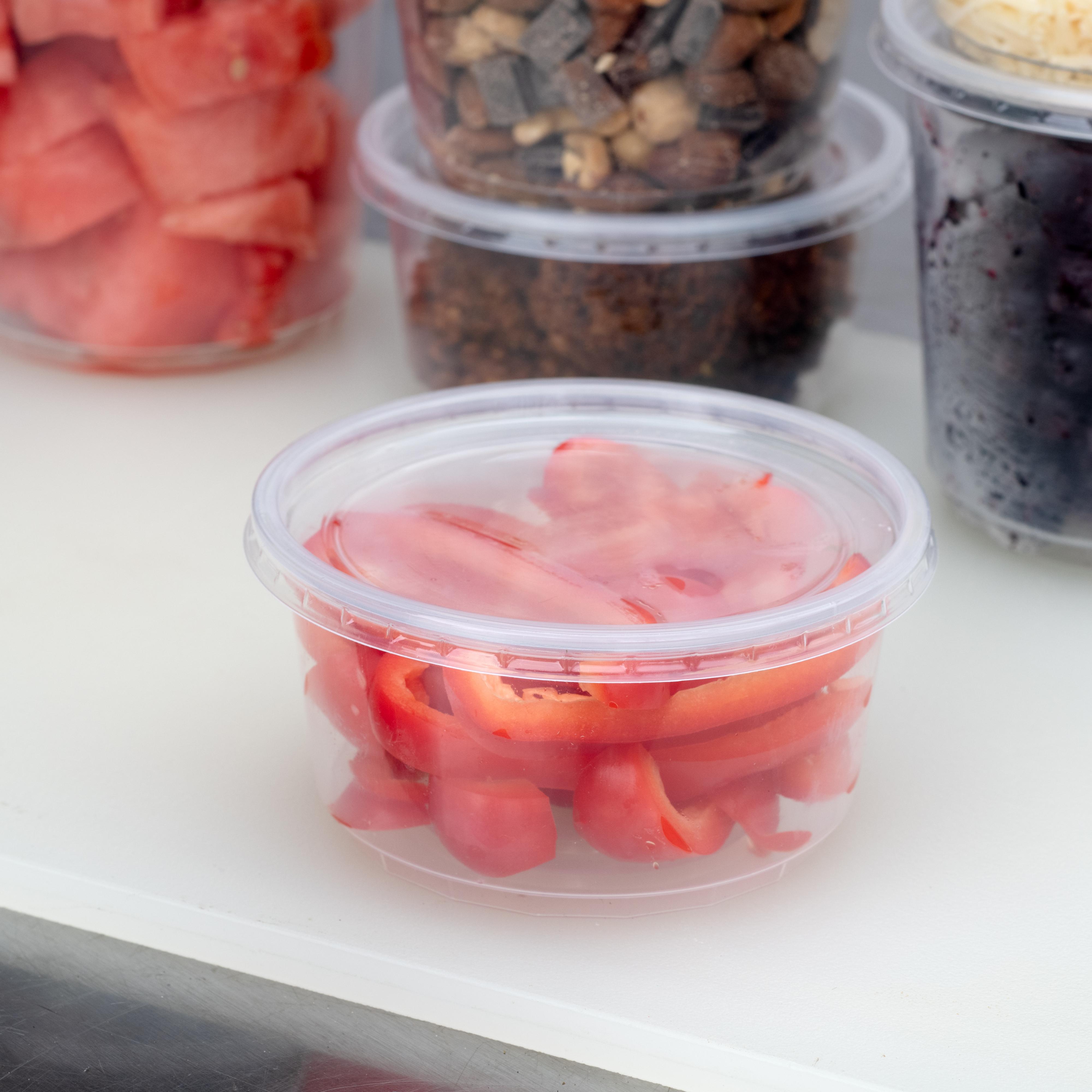 8 Oz. Deli Container And Lid | 100 Count