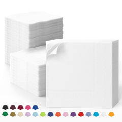 White Dinner Napkins | 100 Count