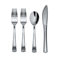 480 Piece Silver Full Cutlery Combo Set