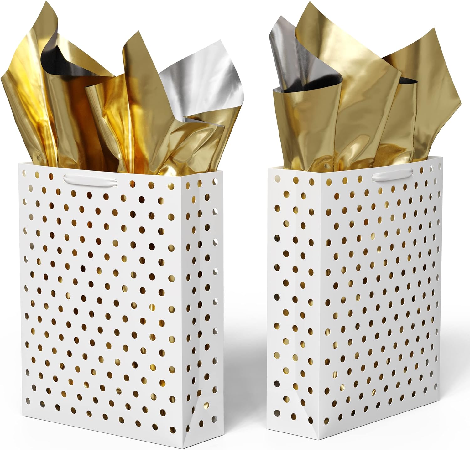 15 In. x 20 In. Gold Wrapping Sheets | 100 Count