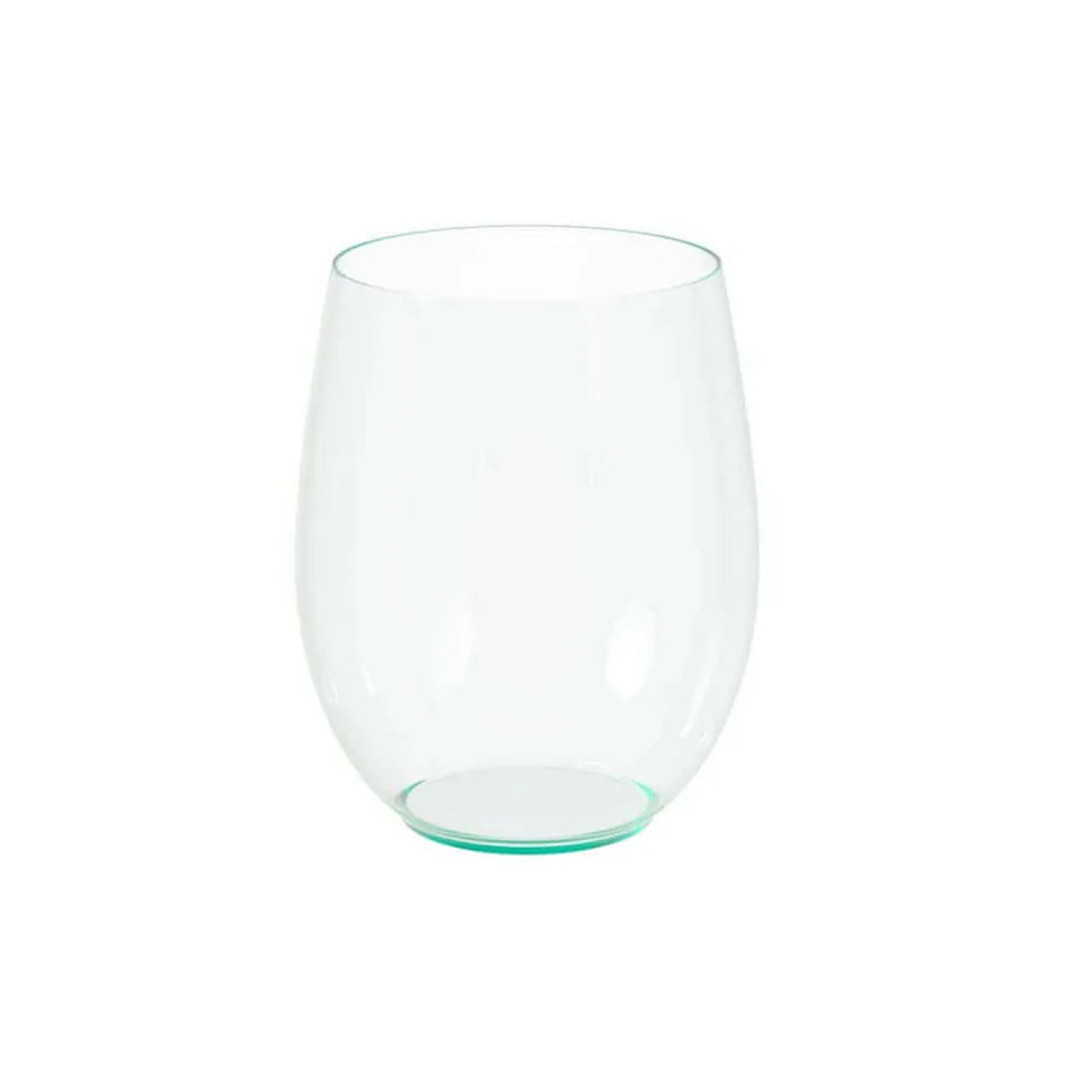 12 Oz. Stemless Wine Tumbler 6 Count | Green Tint