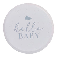 Ginger Ray Hello Baby Paper Plates - 10-inch Round, 8-ct - Case of 40