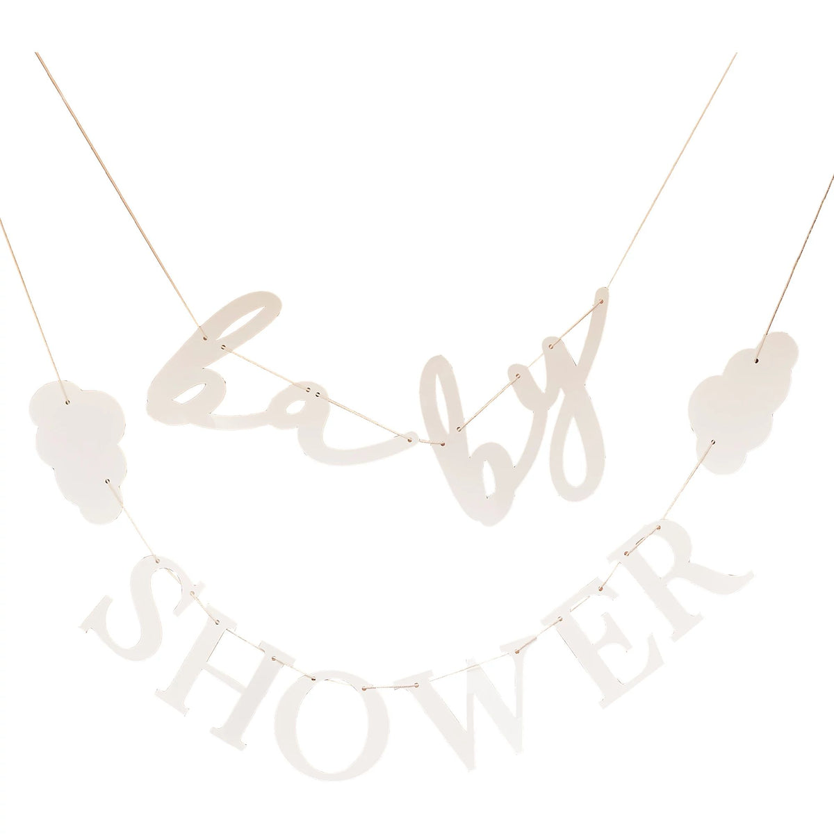 Ginger Ray Baby Shower Banner - Pack of 5